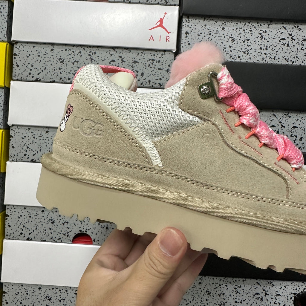 UGG Mele Low Sneaker 4032 | White Pink | EU Sizes 35–44