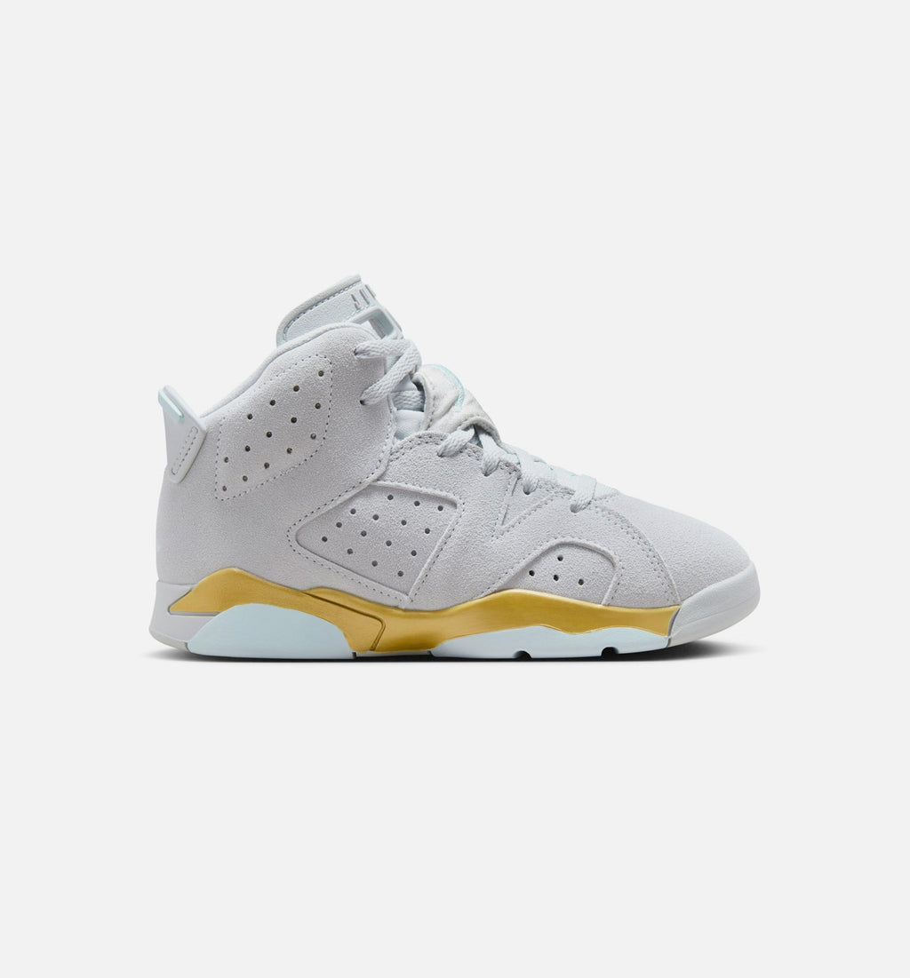 Air Jordan 6 Retro Pearl Preschool Sneakers