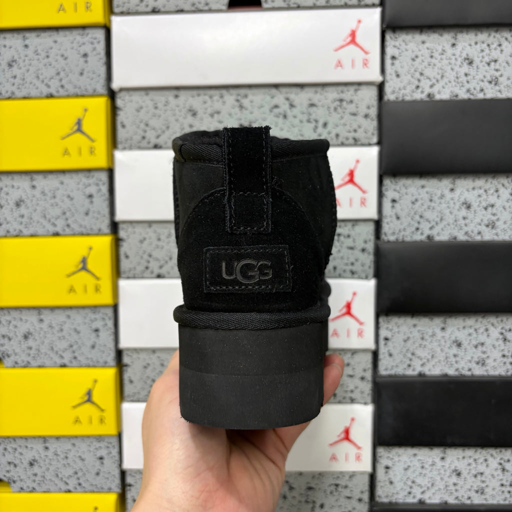 UGG Snow Boots 3cm Slippers 5092 | Black | Sizes 35-40