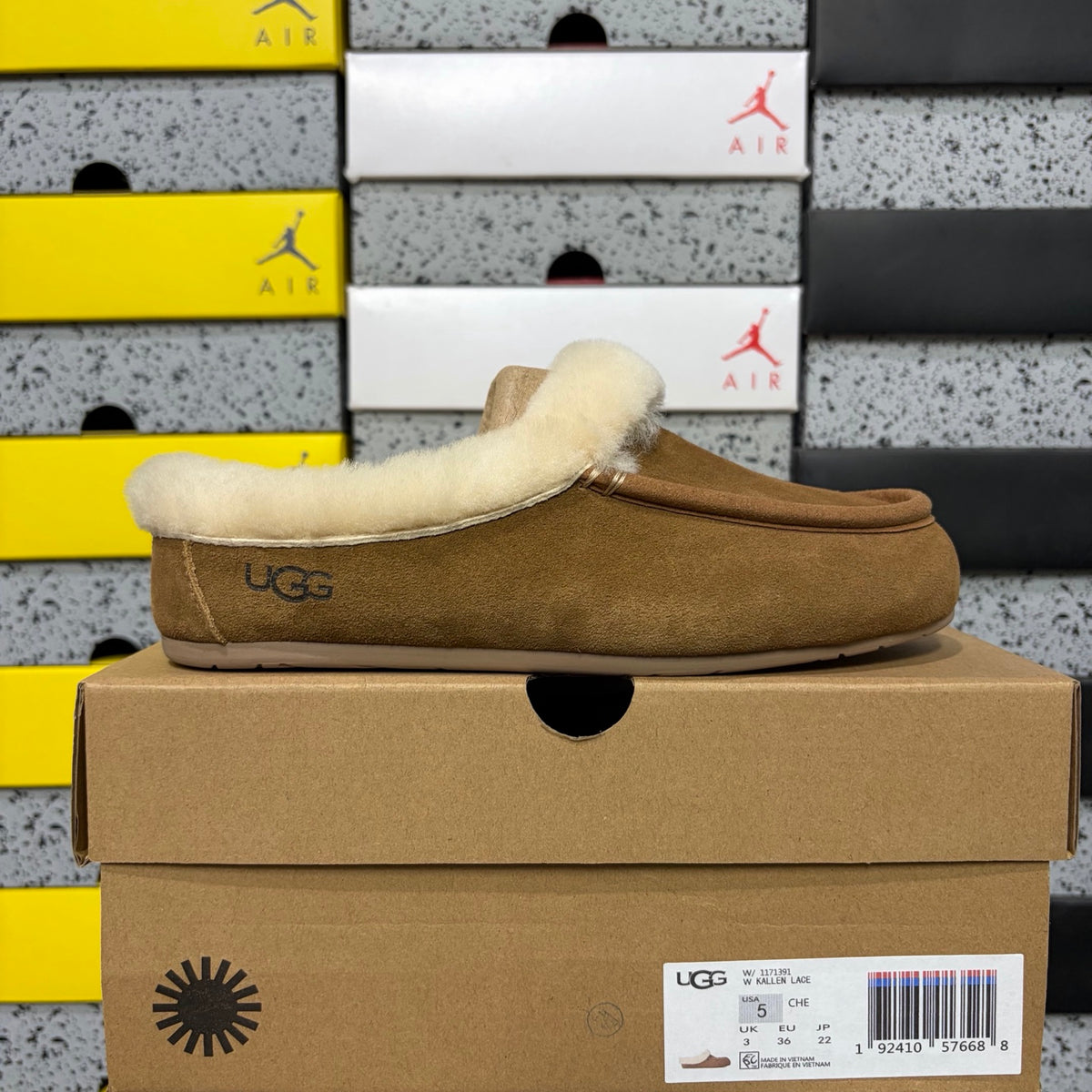UGG Ansley Moccasin W1171391 | Chestnut | EU Sizes 35–40