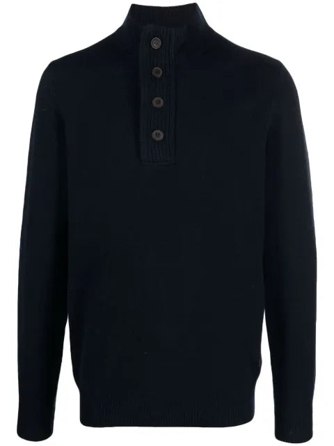 Barbour Essential half-zip knitted pullover