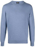Zegna sweater in ribbed knit
