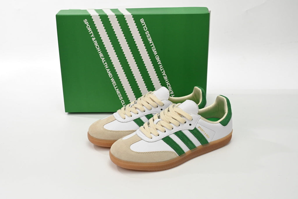 Sporty & Rich x Samba OG 'White Green' Reps Sneaker HQ6075