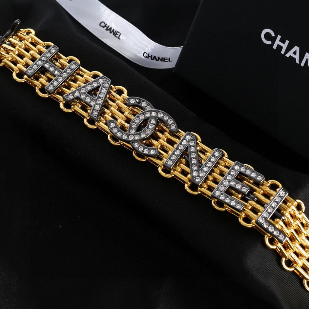 CHANEL 25S GOLD CHAIN BELT 612632