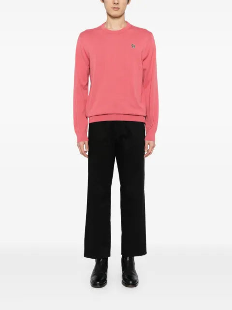 PS Paul Smith logo-embroidered cotton sweatshirt