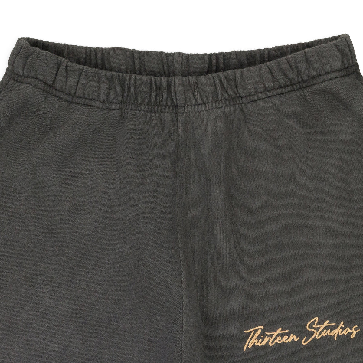BLACK OIL WASH SWEATPANTS