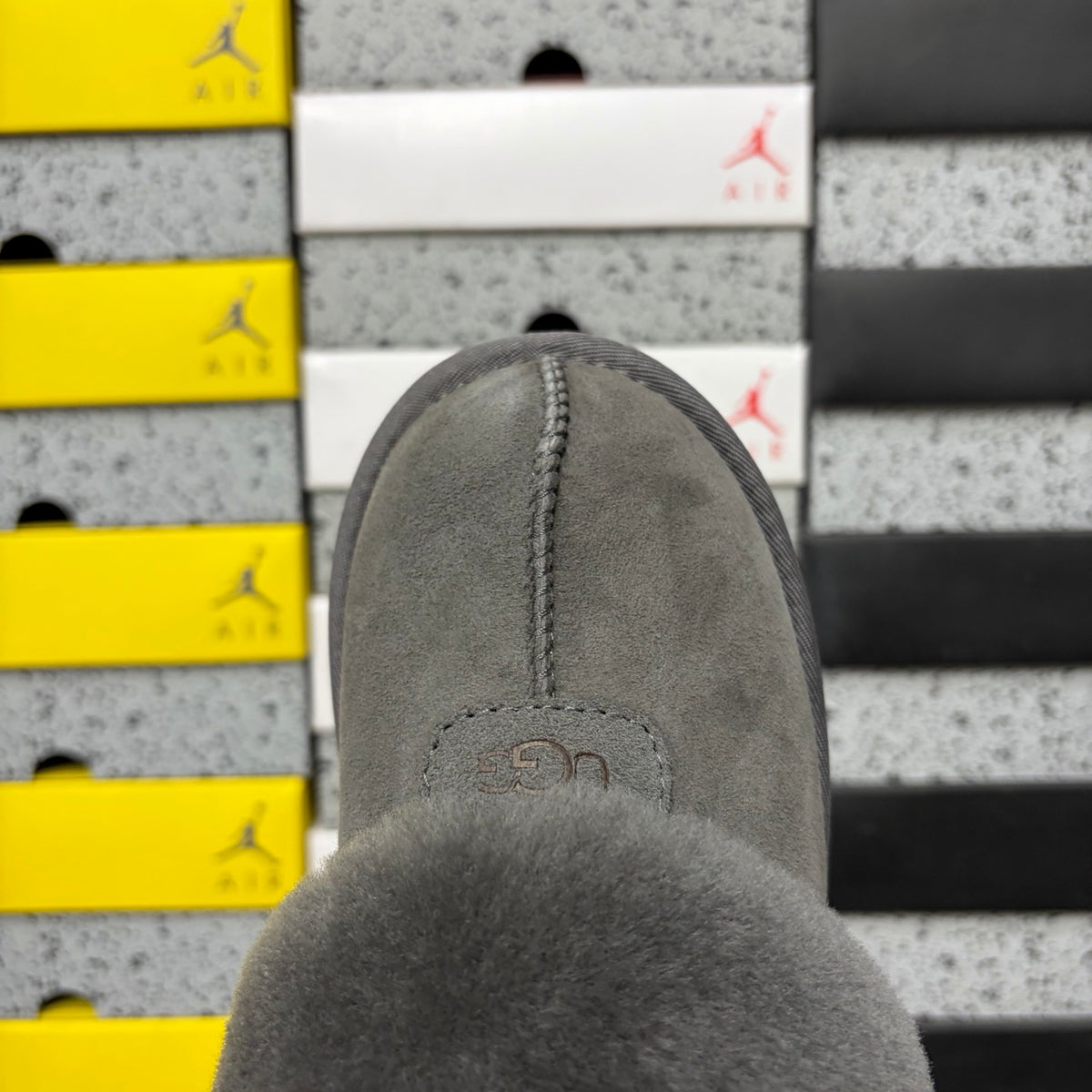UGG Fluff Star Slide 5125 | Grey | EU Sizes 35–40
