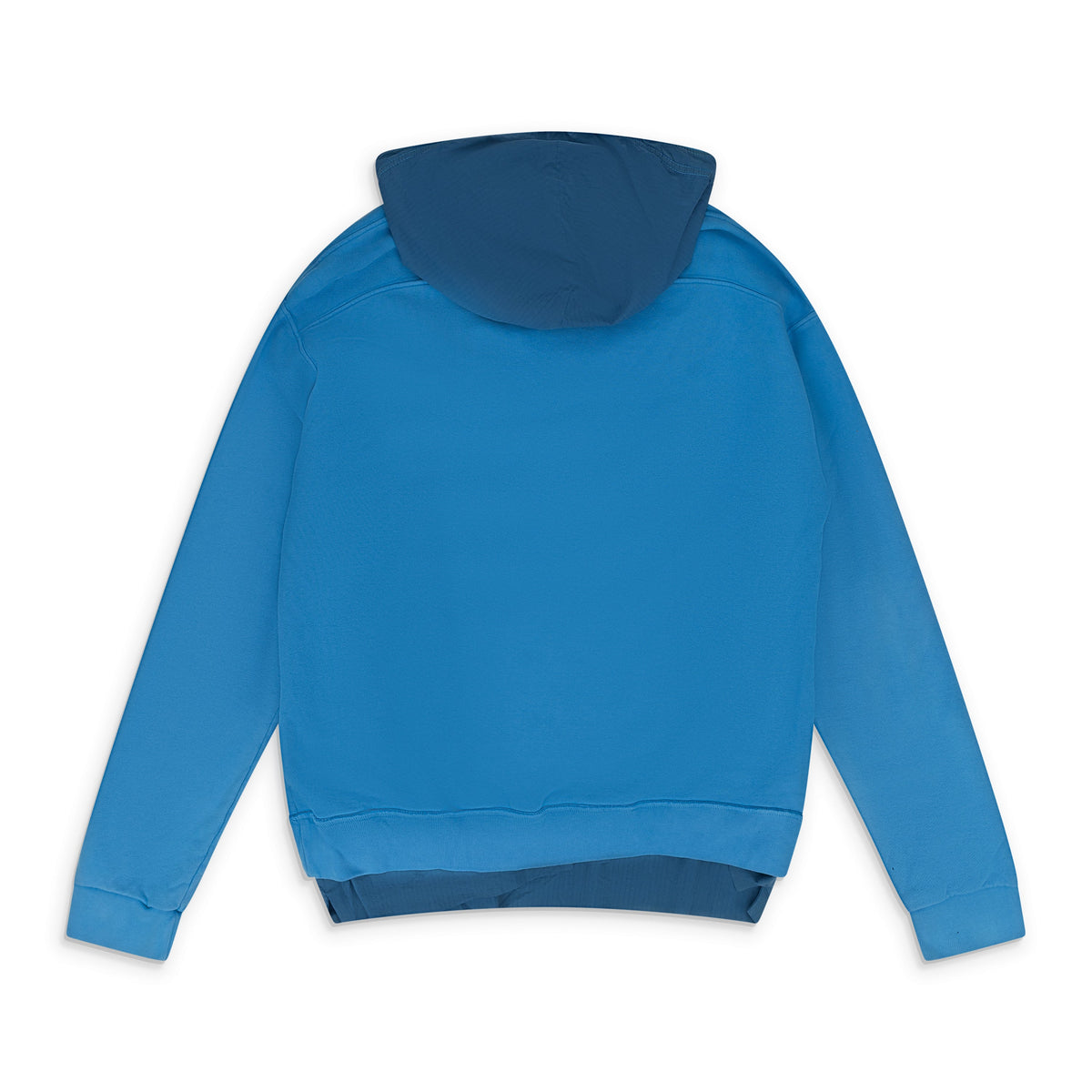 Blue Layered Hoodie