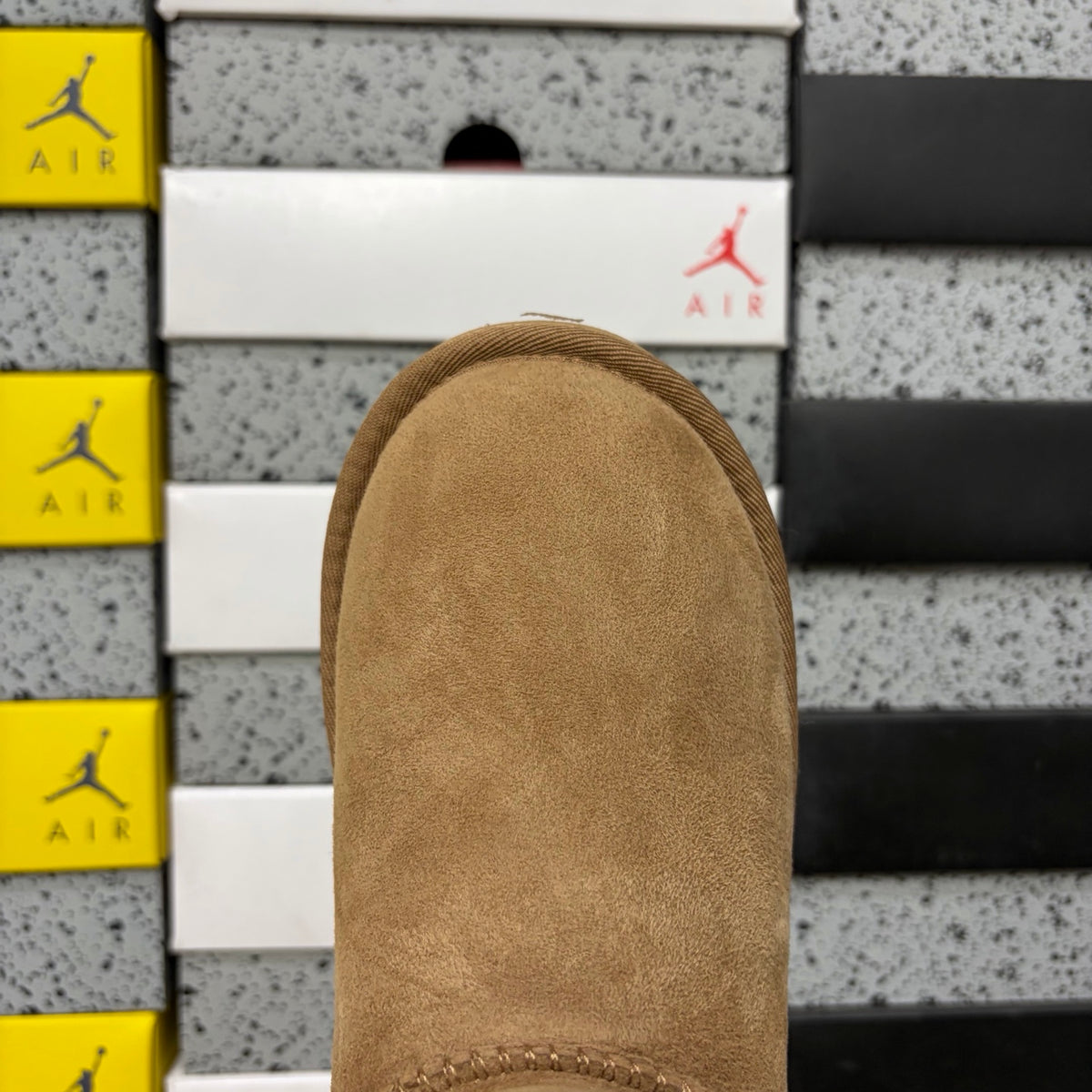 UGG Mid-Calf Snow Boots Wooden Buckle 6422 | Chestnut | Sizes 35-40