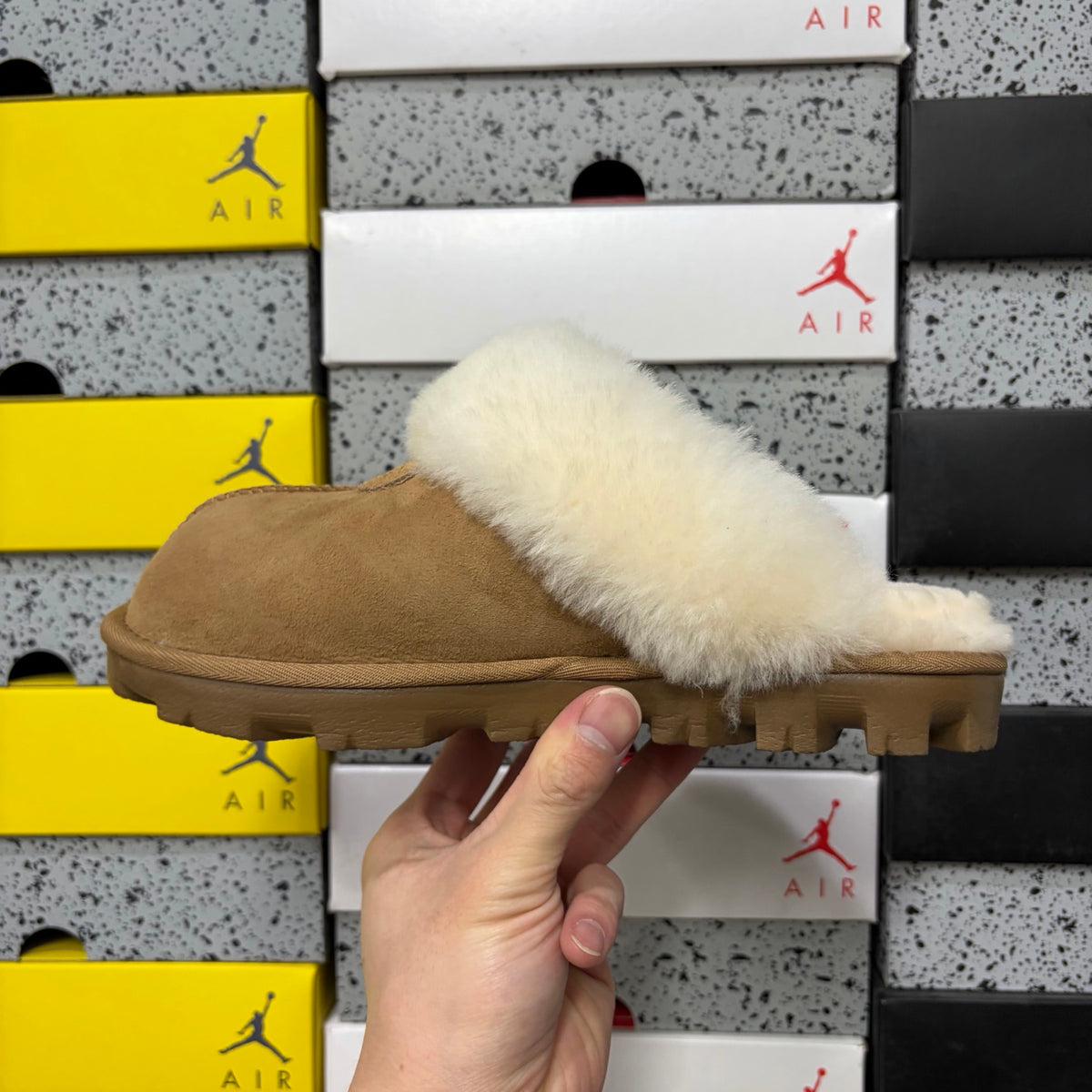UGG Fluff Star Slide 5125 | Chestnut | EU Sizes 35–40