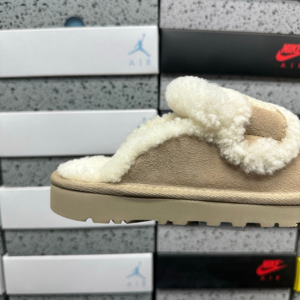 UGG Embroidered Half Slipper 5095 | Khaki | EU Sizes 35–40
