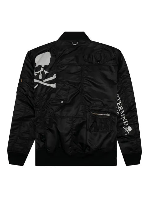Mastermind Japan x Alpha Industries skull-patch MA-1 bomber jacket