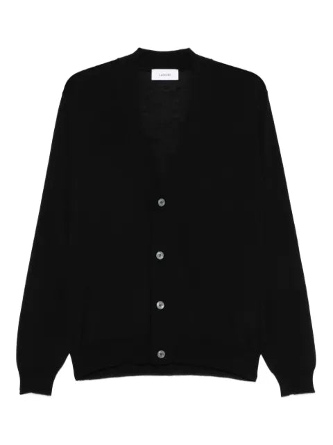 Lardini button-front wool cardigan