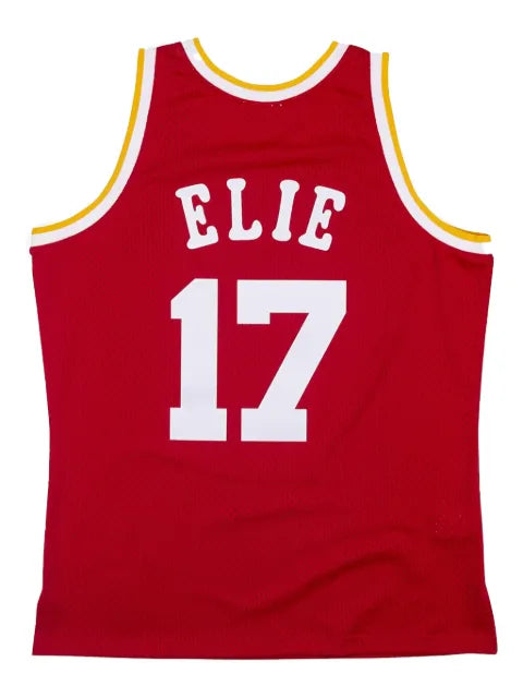 Mitchell & Ness Houston Rockets Mario Elie 1993 Hardwood Classics Swingman Jersey.