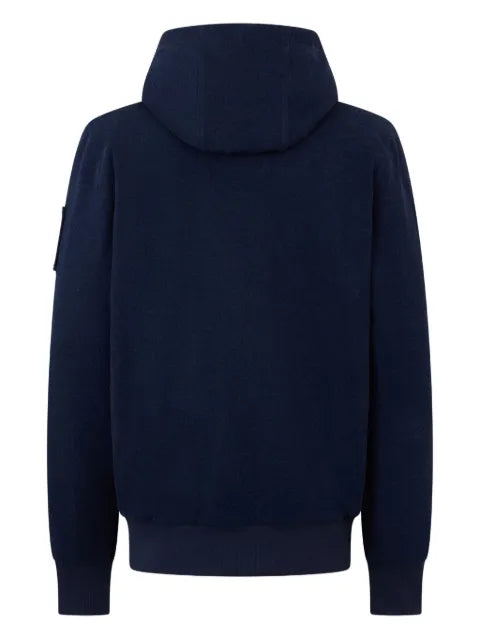 Moose Knuckles x Evisu zip-up hoodie