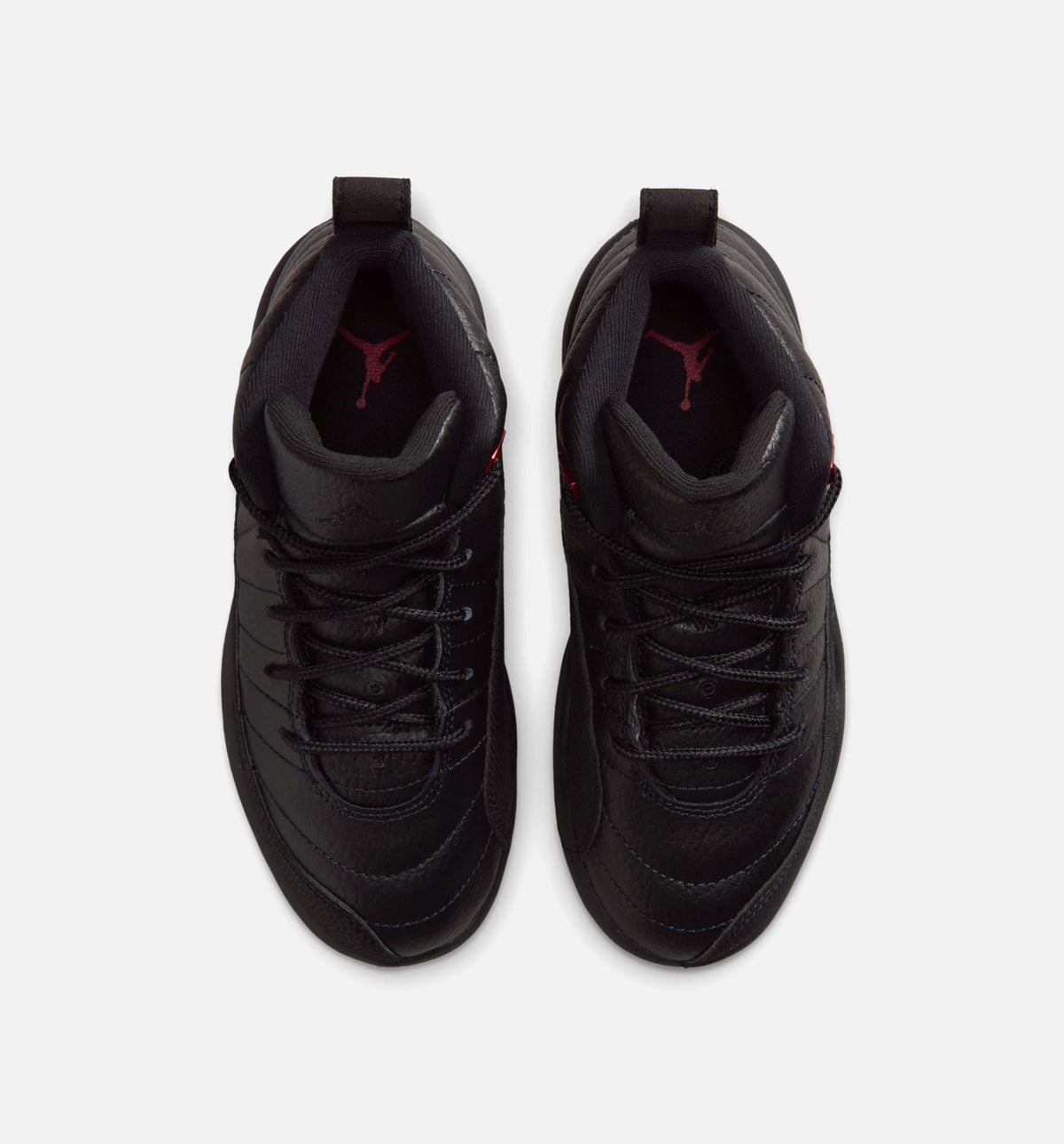 Air Jordan 12 Retro Bloodline Preschool Lifestyle Shoes - Black/Varsity Red