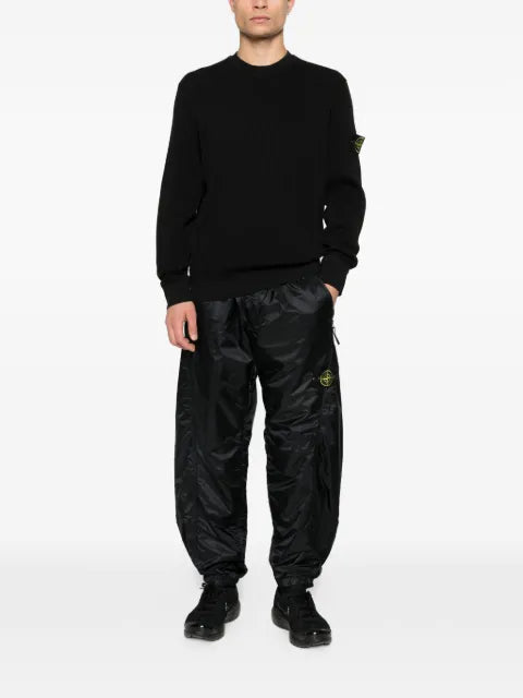 Stone Island 6100056 organic cotton waffle fleece regular-fit crewneck sweatshirt