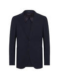 Boggi Milano plain wool blazer