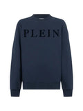 Philipp Plein logo-patch crew-neck sweatshirt