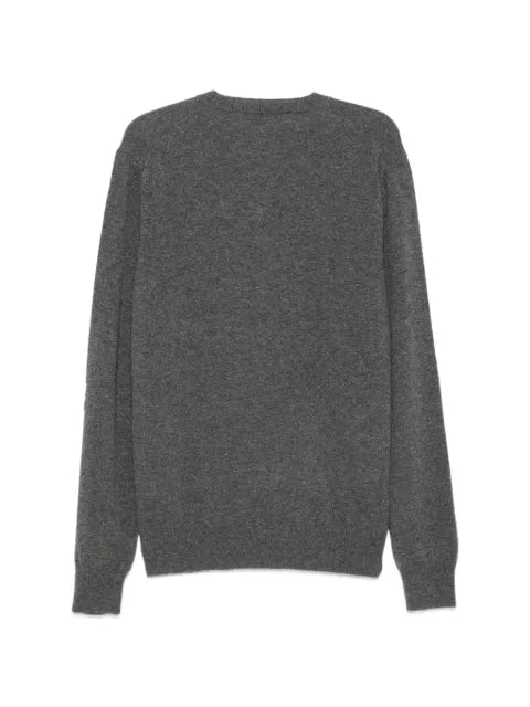 Comme Des Garçons Play heart-patch V-neck sweater
