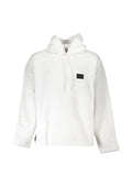 Calvin Klein logo-patch relaxed hoodie