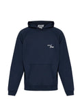 A.P.C. logo-print raglan-sleeve hoodie
