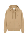 AMI Paris Zipped cotton hoodie with Ami de Coeur