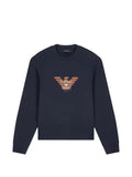 Emporio Armani double-jersey sweatshirt with logo