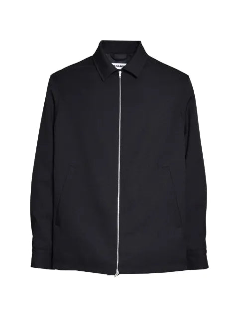 Jil Sander zip-up collared jacket