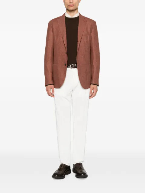 Eleventy single-breasted notched-lapels jacket