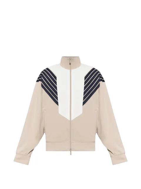 DSQUARED2 panelled stripe-detail track jacket