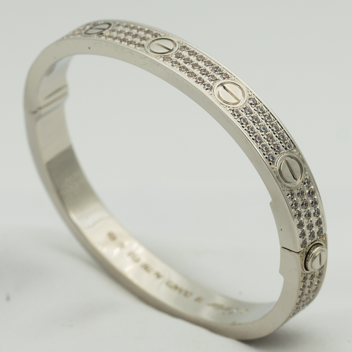 CARTIER LOVE BRACELET 6.1MM DIAMONDS