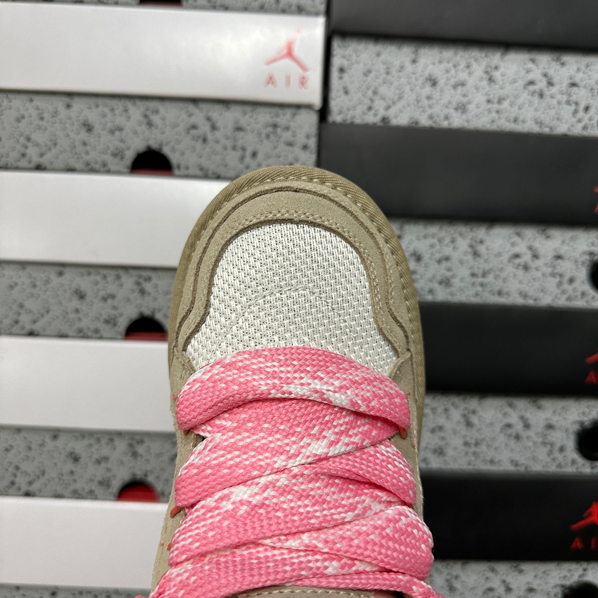 UGG Mele Low Sneaker 4032 | White Pink | EU Sizes 35–44