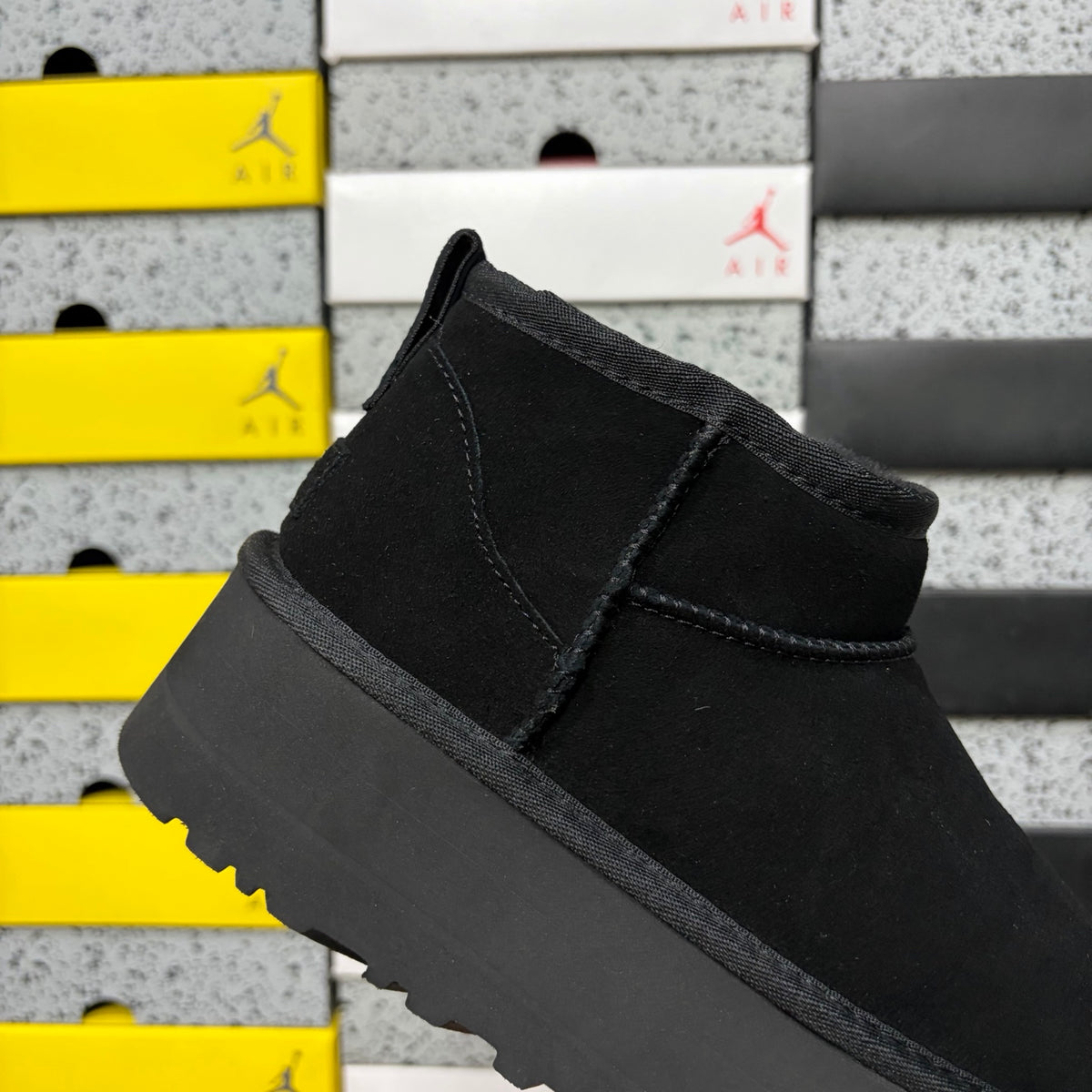 UGG Snow Boots 5cm Slippers 5092 | Black | Sizes 35-40