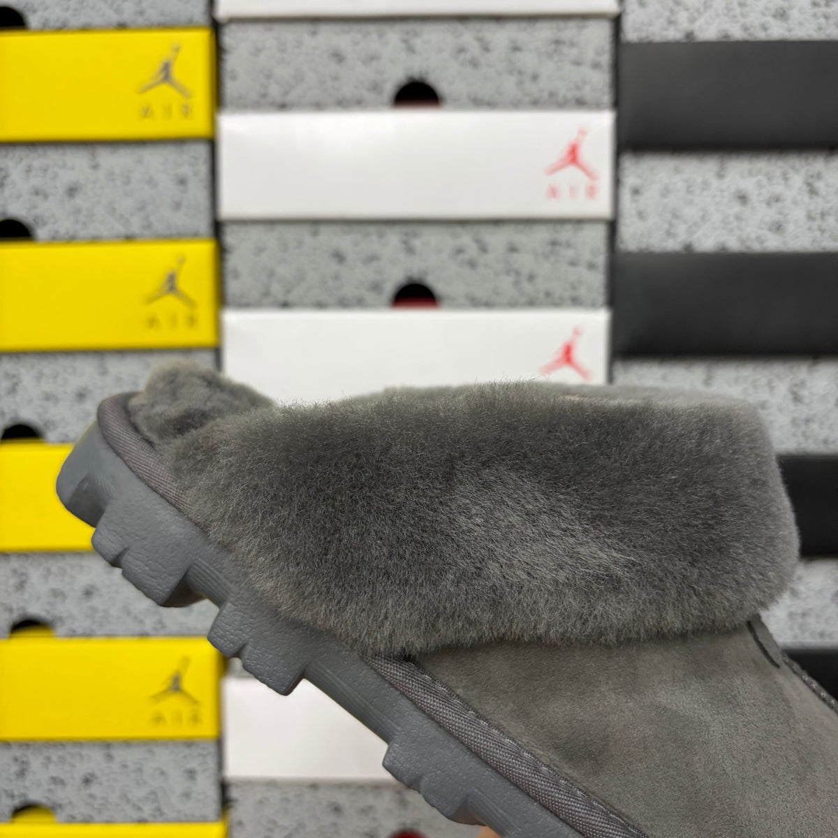 UGG Fluff Star Slide 5125 | Grey | EU Sizes 35–40