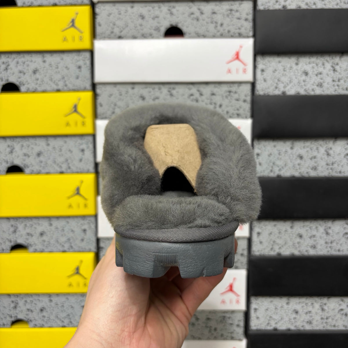 UGG Fluff Star Slide 5125 | Grey | EU Sizes 35–40