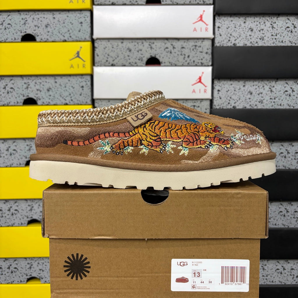 UGG Dragon & Tiger Embroidered Flat Boot 2553 | Chestnut | EU Sizes 36–45