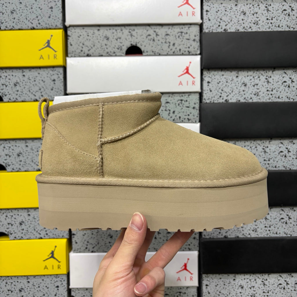 UGG Snow Boots 5cm Slippers 5092 | Mustard Yellow | Sizes 36-40