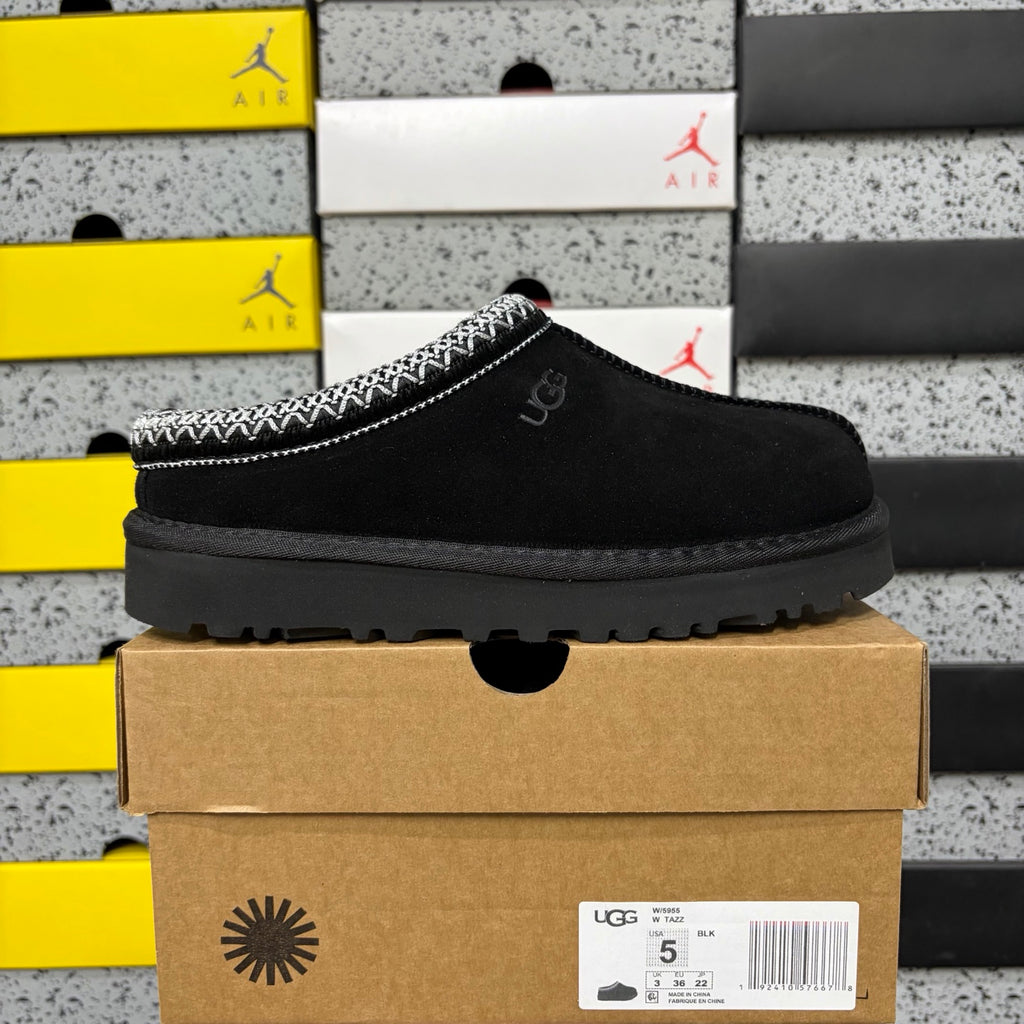 UGG Taz Folk Embroidered Boot 5955 | Black | EU Sizes 35–44