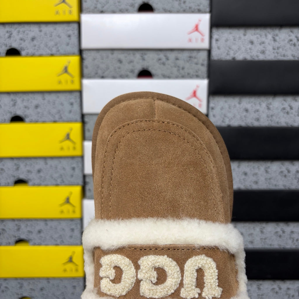 UGG Embroidered Half Slipper 5095 | Chestnut | EU Sizes 35–40