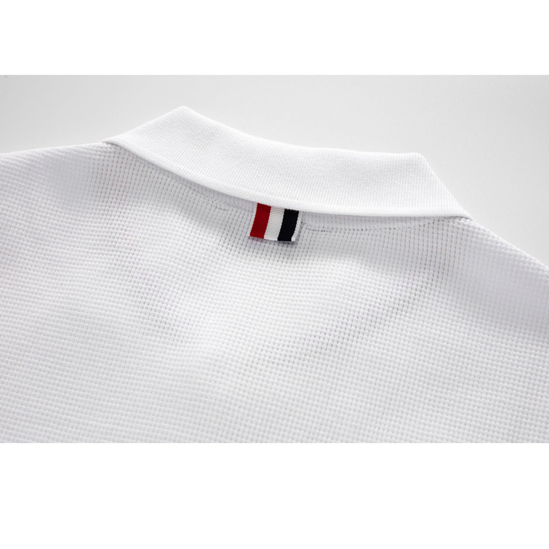 Classic Four-Bar Wool T-Shirt | Thom Browne
