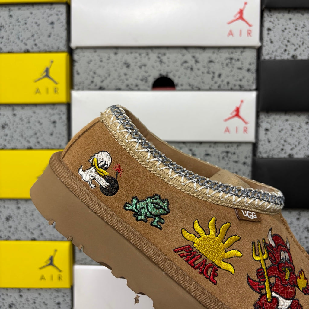 UGG Embroidered Flat Boot 2553 | Chestnut | EU Sizes 36–45