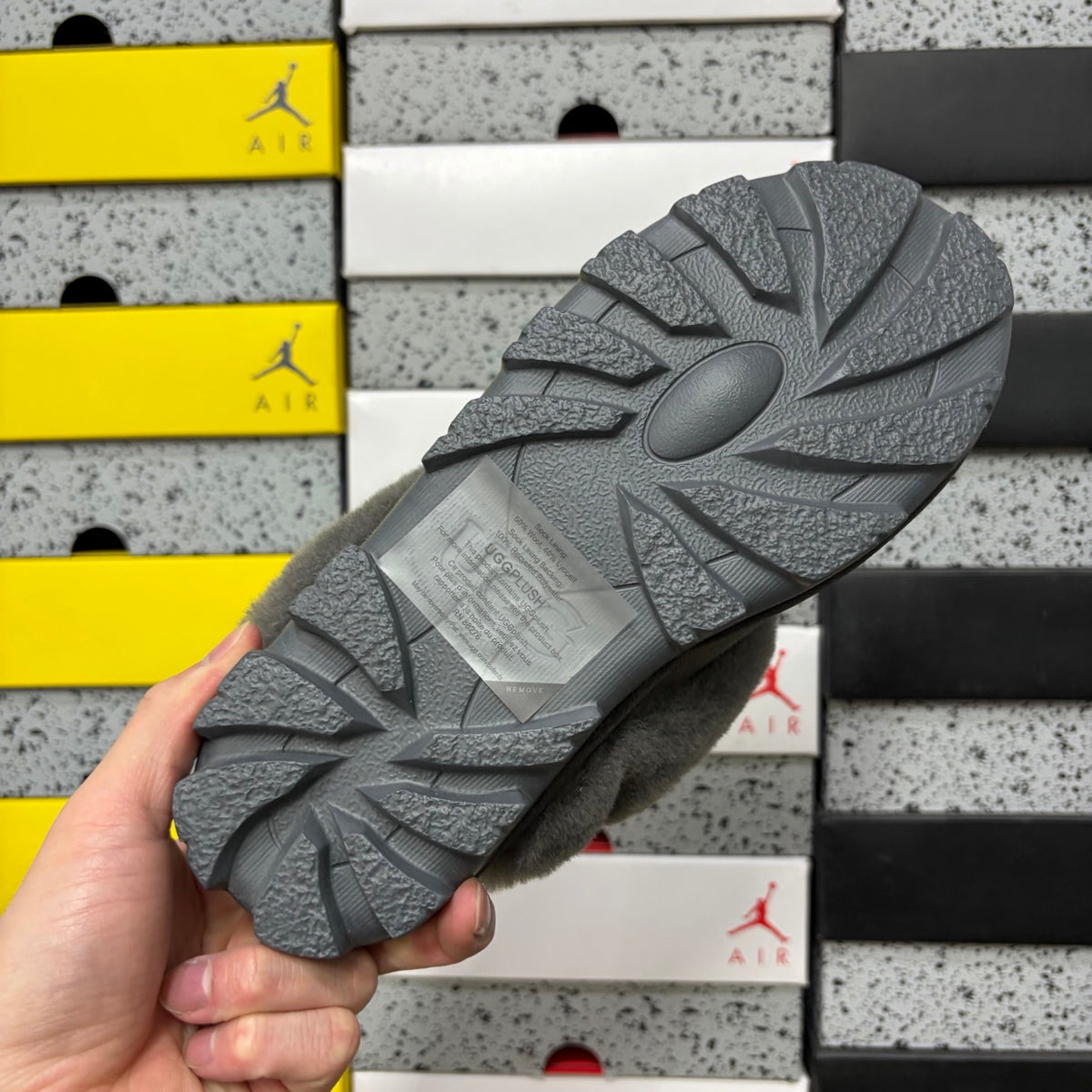 UGG Fluff Star Slide 5125 | Grey | EU Sizes 35–40