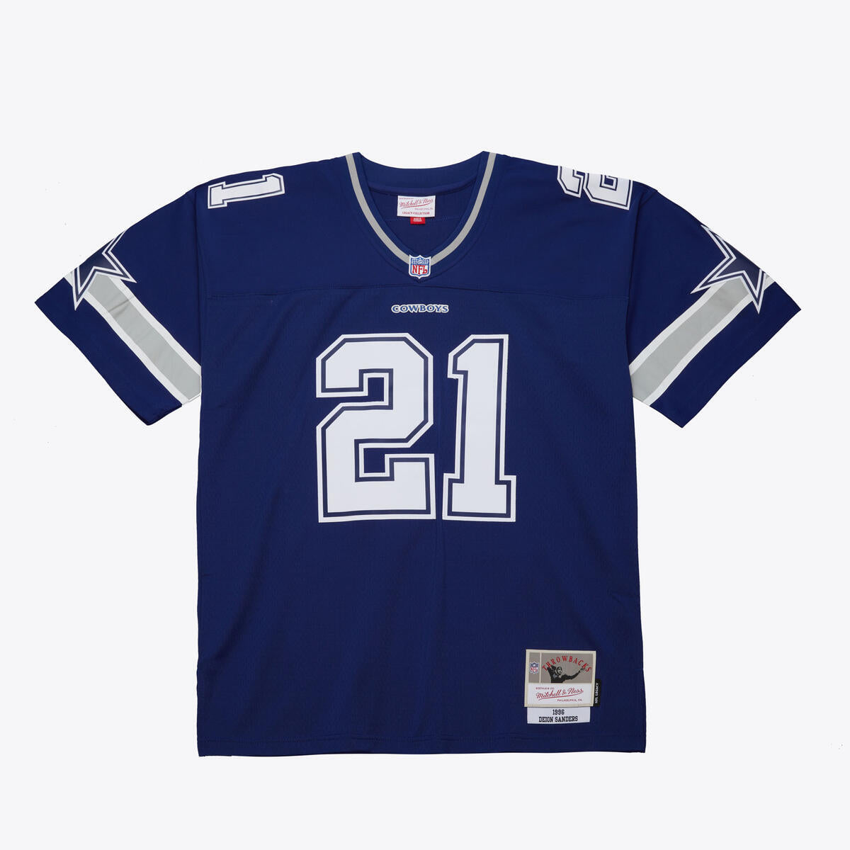 M&N Deion Sanders Dallas Cowboys 1996 Legacy Jersey