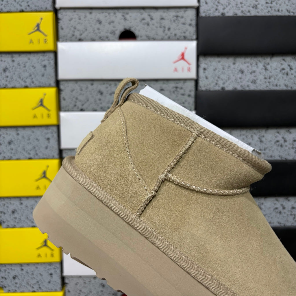 UGG Snow Boots 5cm Slippers 5092 | Mustard Yellow | Sizes 36-40