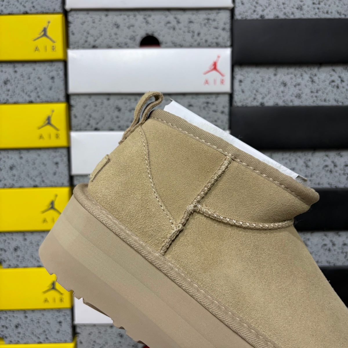 UGG Snow Boots 5cm Slippers 5092 | Mustard Yellow | Sizes 36-40