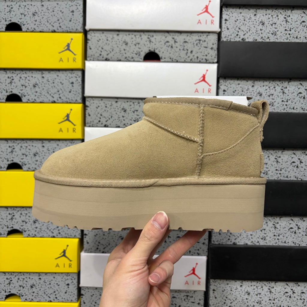 UGG Snow Boots 5cm Slippers 5092 | Mustard Yellow | Sizes 36-40