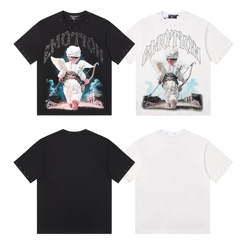 MIXED EMOTION Angel Archer Graphic T-Shirt
