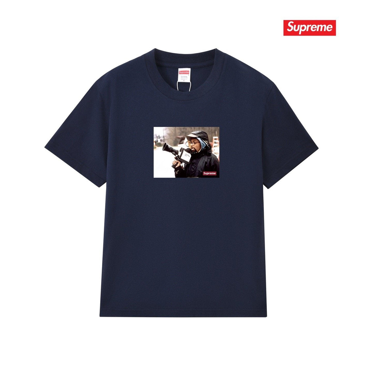 Supreme Front & Back Graphic Short-Sleeve T-Shirt