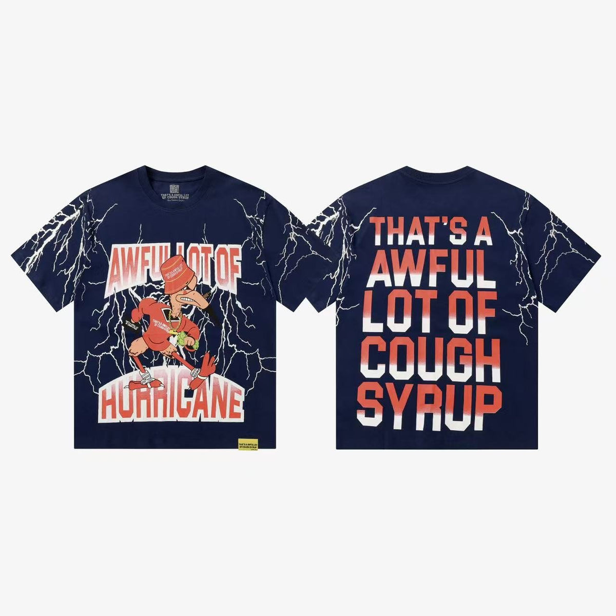 THAT'S A AWFUL LOT OF COUGH SYRUP Graphic T-Shirt & Shorts Set